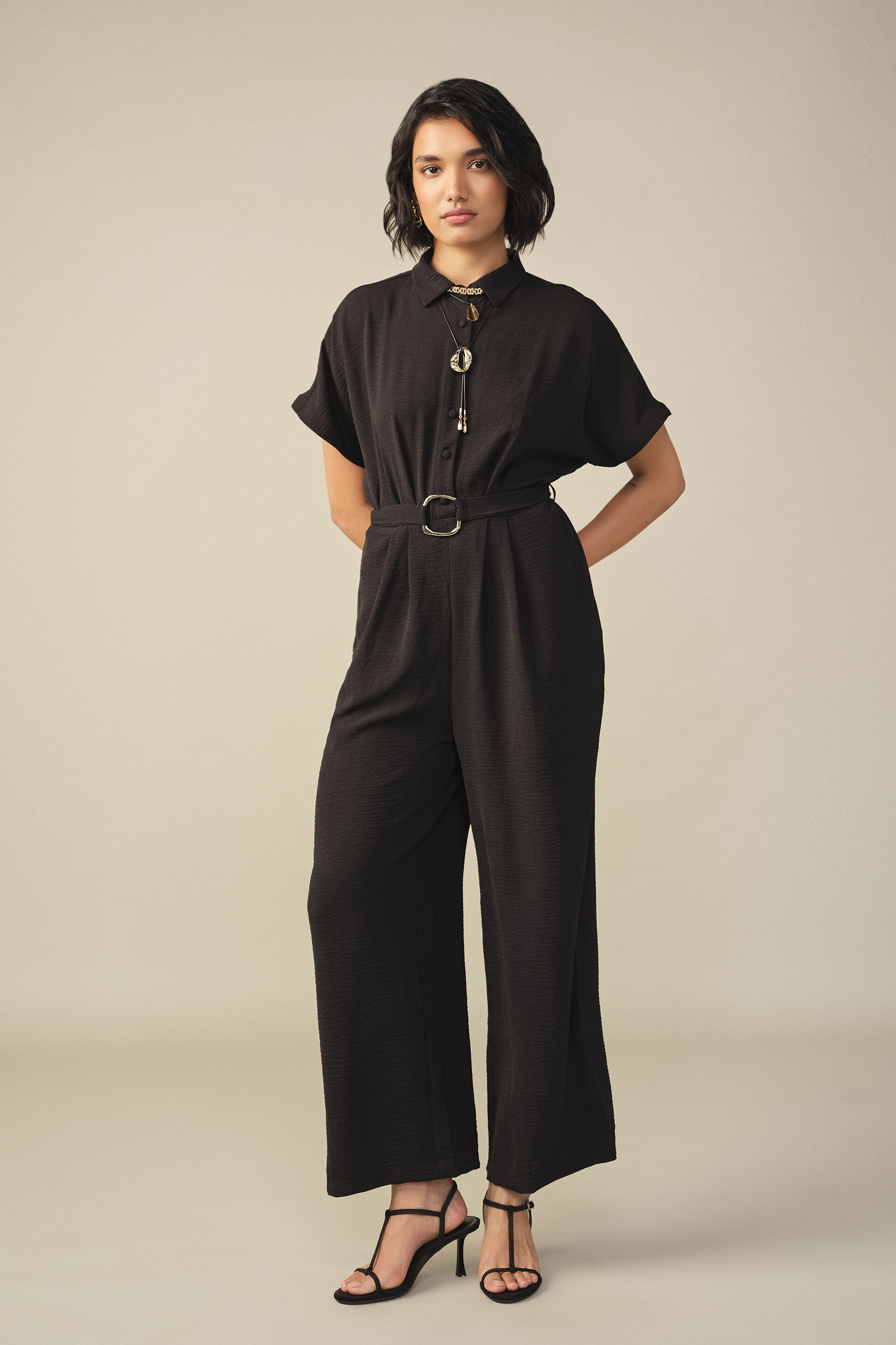 Versatile Jumpsuit in Black